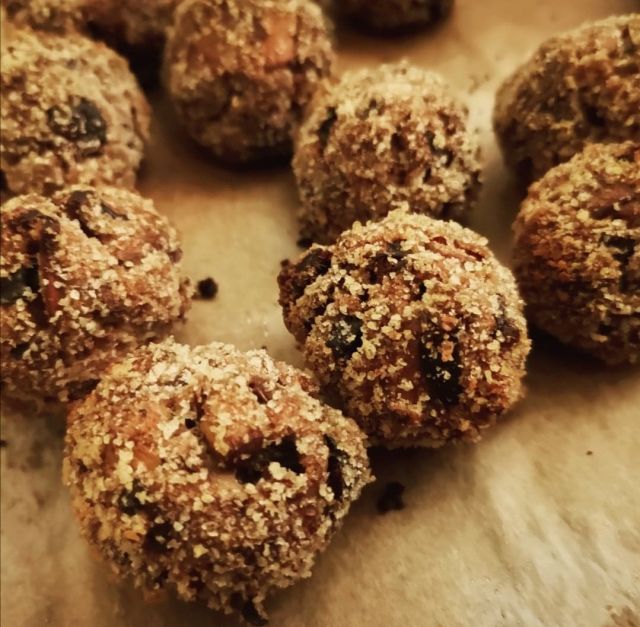 Boulettes végétariennes aux deux champignons