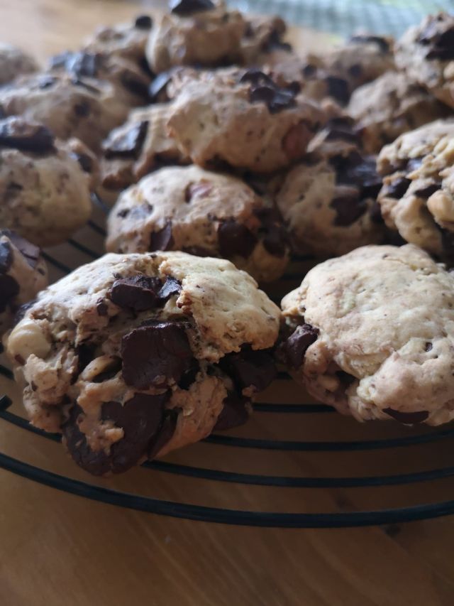 Cookies protéinés à la noisette