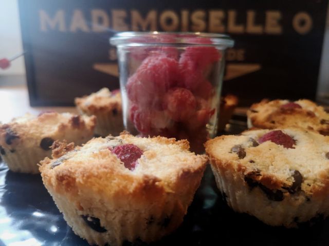 Moelleux à la coco et à la framboise