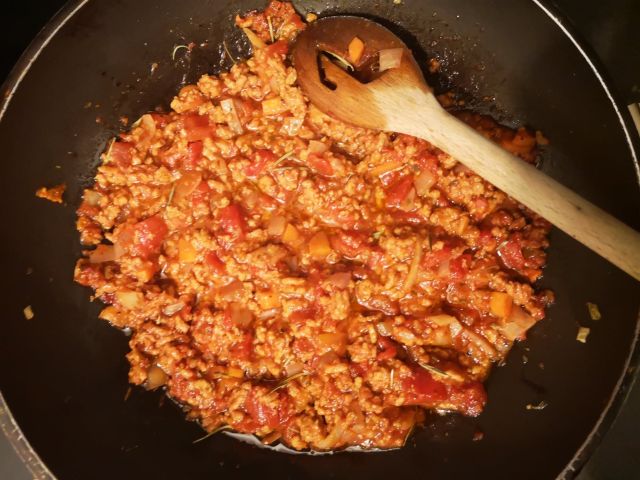 Sauce à la Bolognaise végétarienne