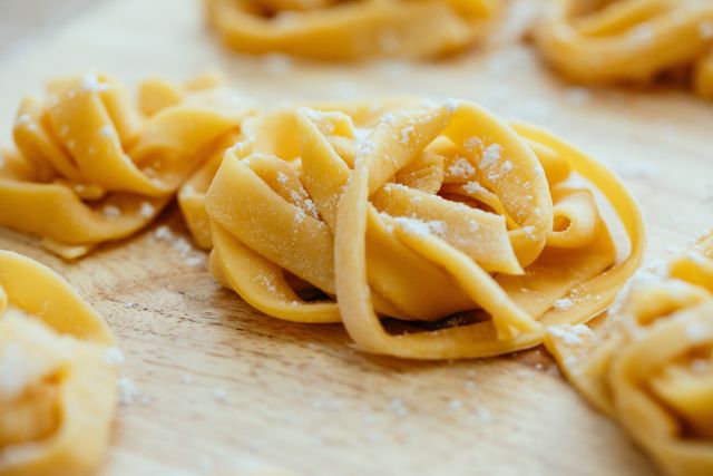 Pâtes fraiches sans gluten aux pois chiches