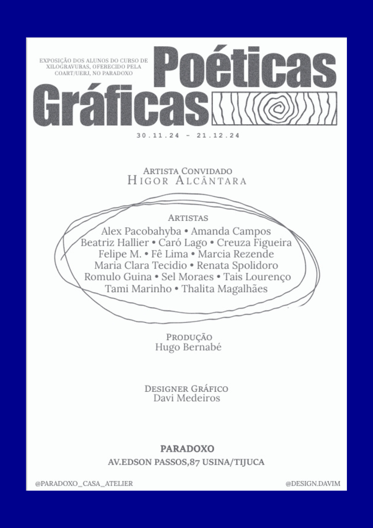 Poéticas Gráficas Poster