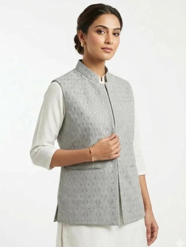 Lattice Work Premium Waistcoat