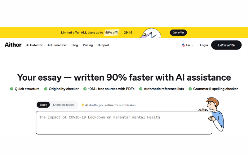 Image 7: Aithor AI