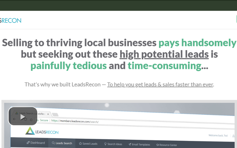 Image 4: LeadsRecon