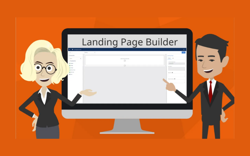 Image 1: Landing Page Builder