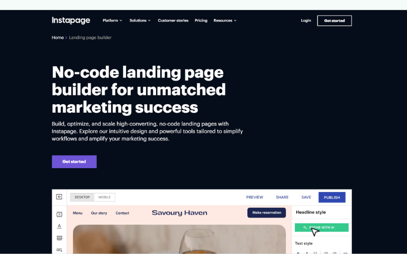Image 5: Instapage