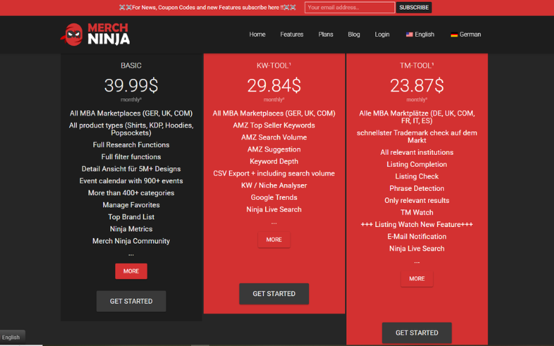 Image 5: MerchNinja Pricing