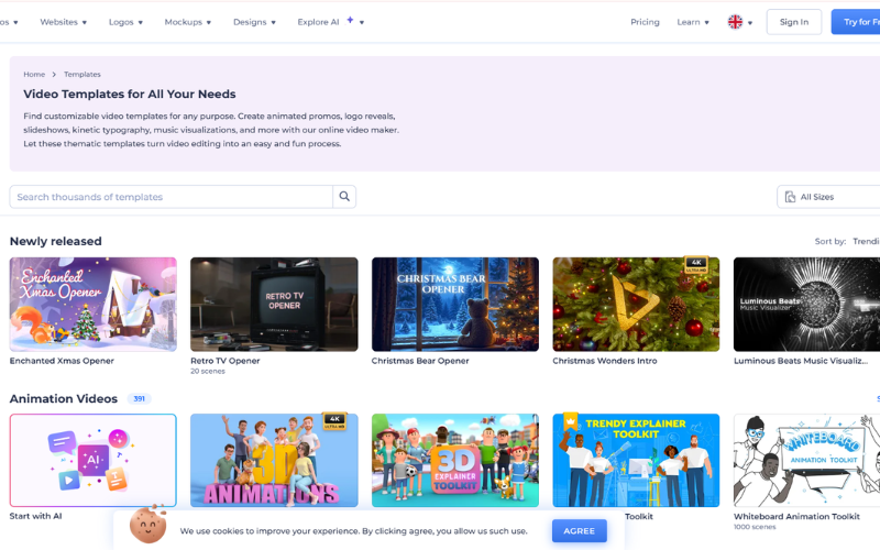 Image 2: Custom Video Templates For Creators