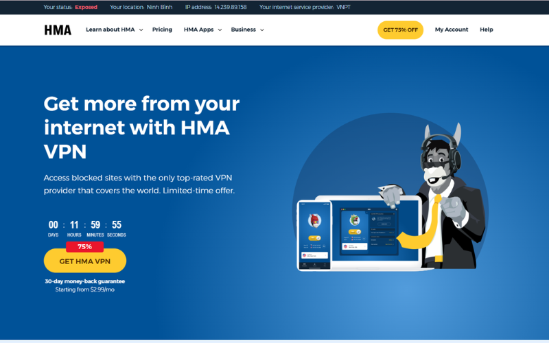 Resim 2: HMA VPN