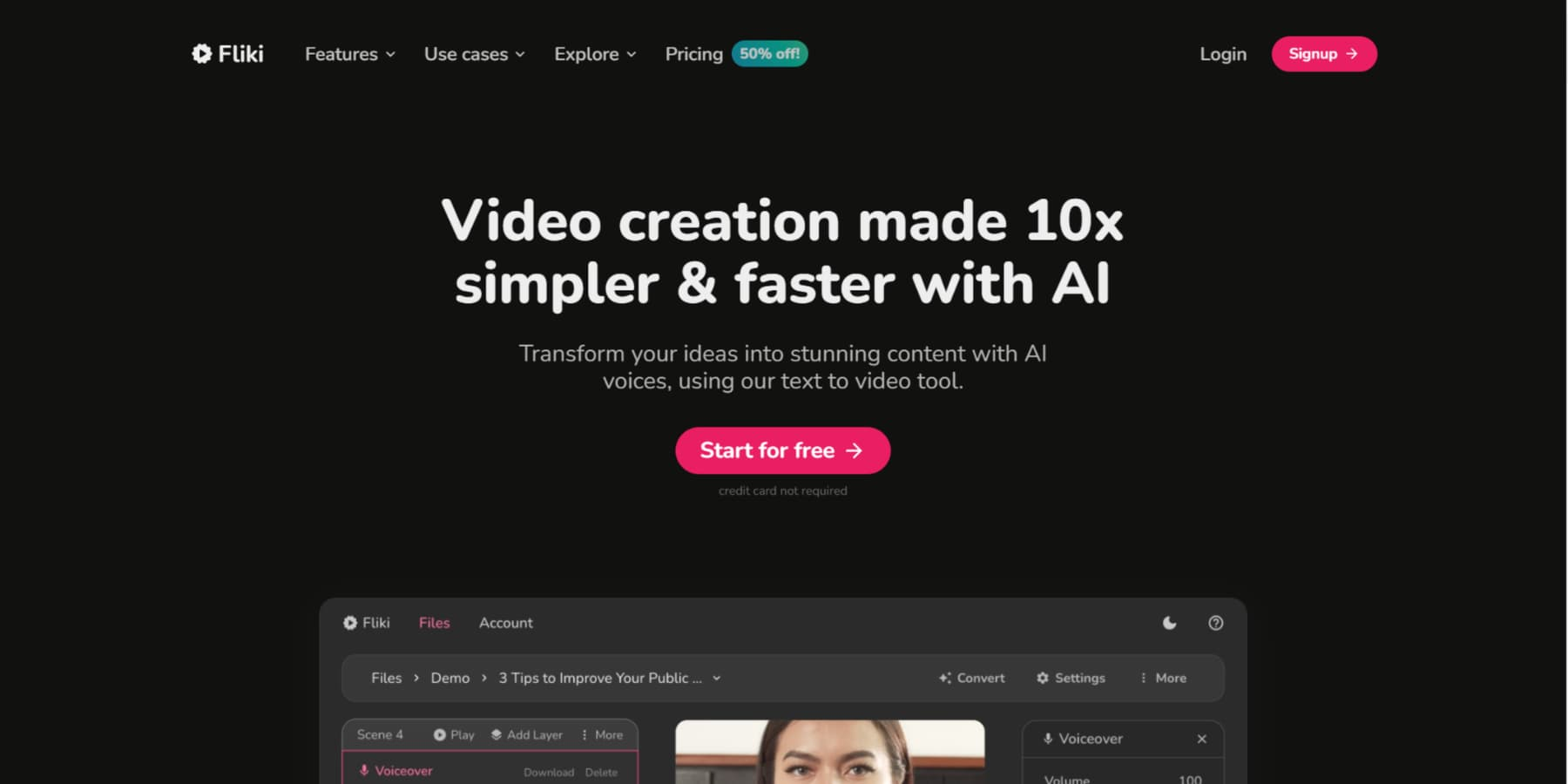 Image 5: Fliki AI