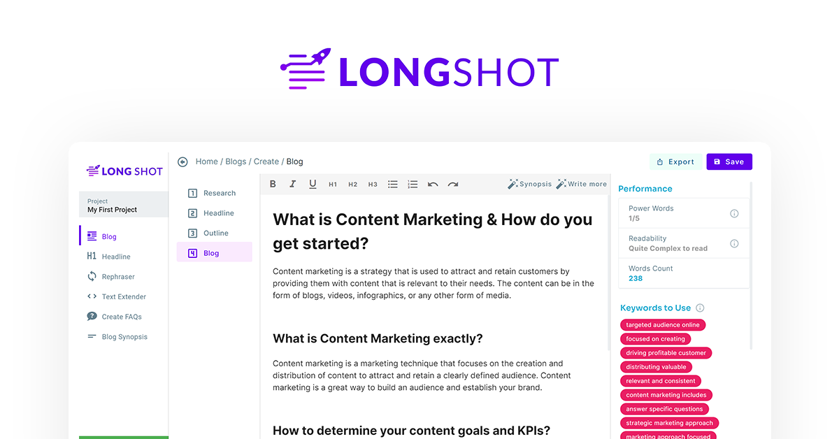 Resim 8: LongShot AI