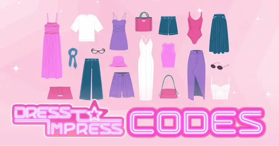 Dress to Impress Codes (August 2026): Free Outfits & Items