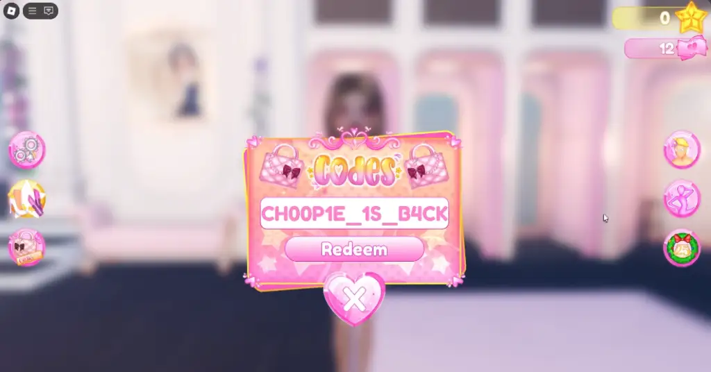 Image 2: How to redeem Dress to Impress codes