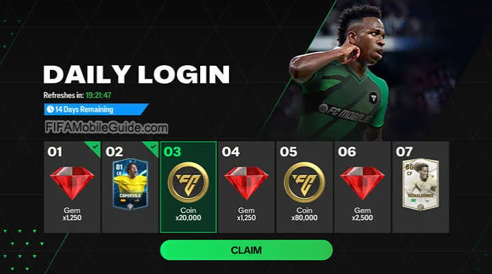 Image 4: Daily Login rewards
