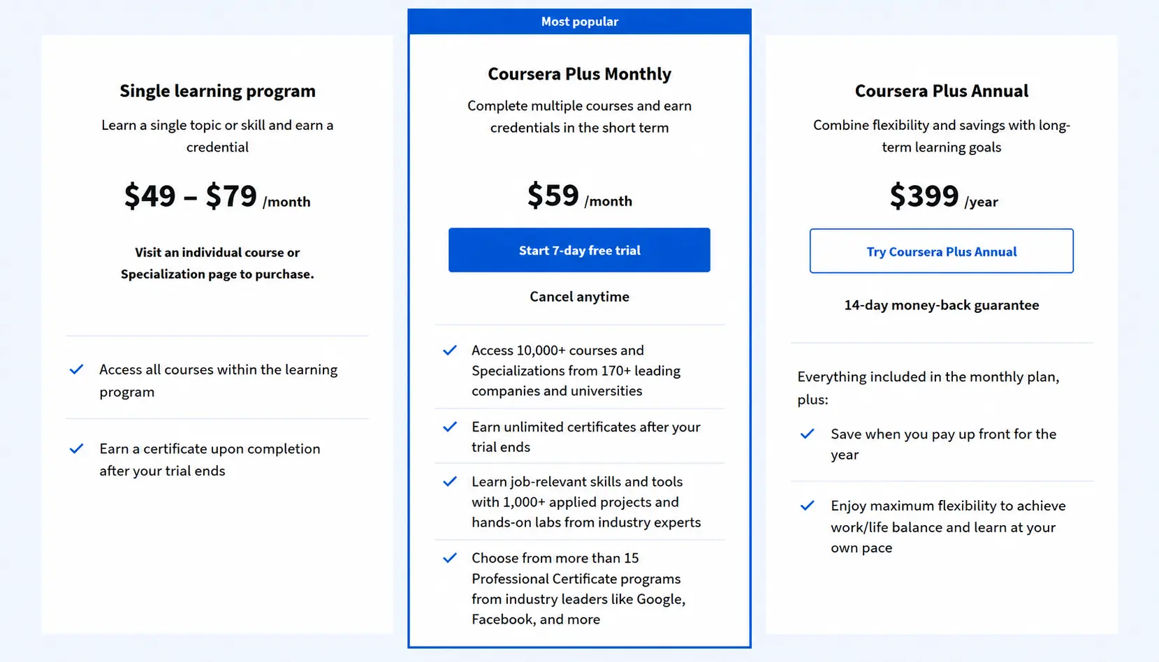 Image 5: Coursera Plus annual plan discount
