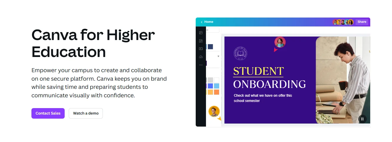 Image 3: Canva Pro free for campus