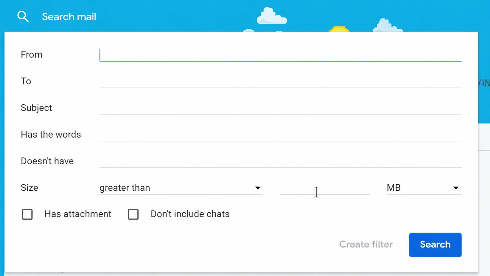 Resim 12: gmail e-postalarını beyaz listeye al