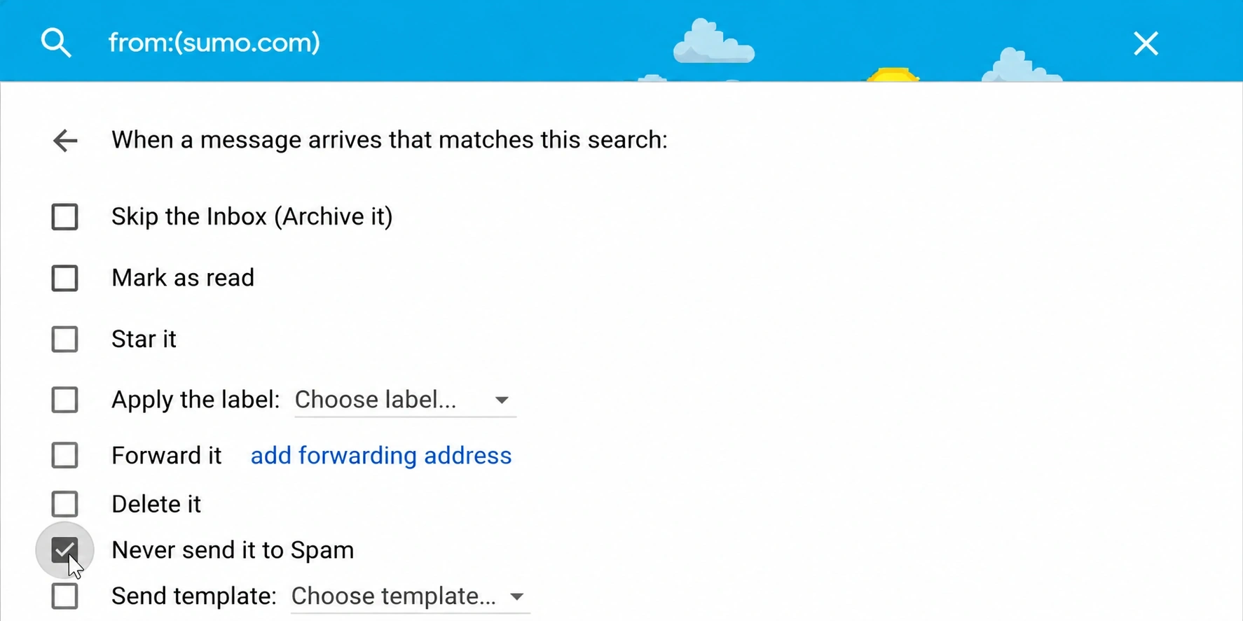 Resim 14: e-postalarınızı gmail'de beyaz listeye alın