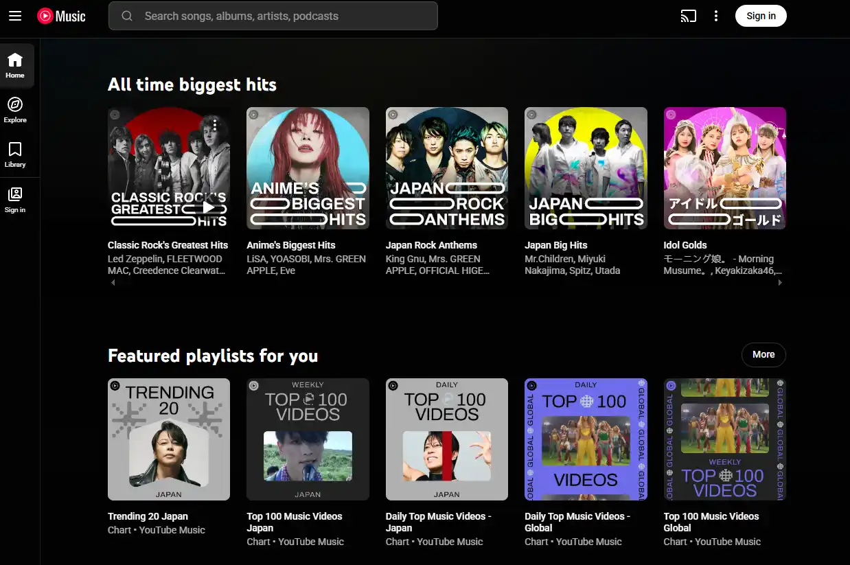 Image 2: YouTube Music — Best Spotify Alternative for Video & Live Tracks