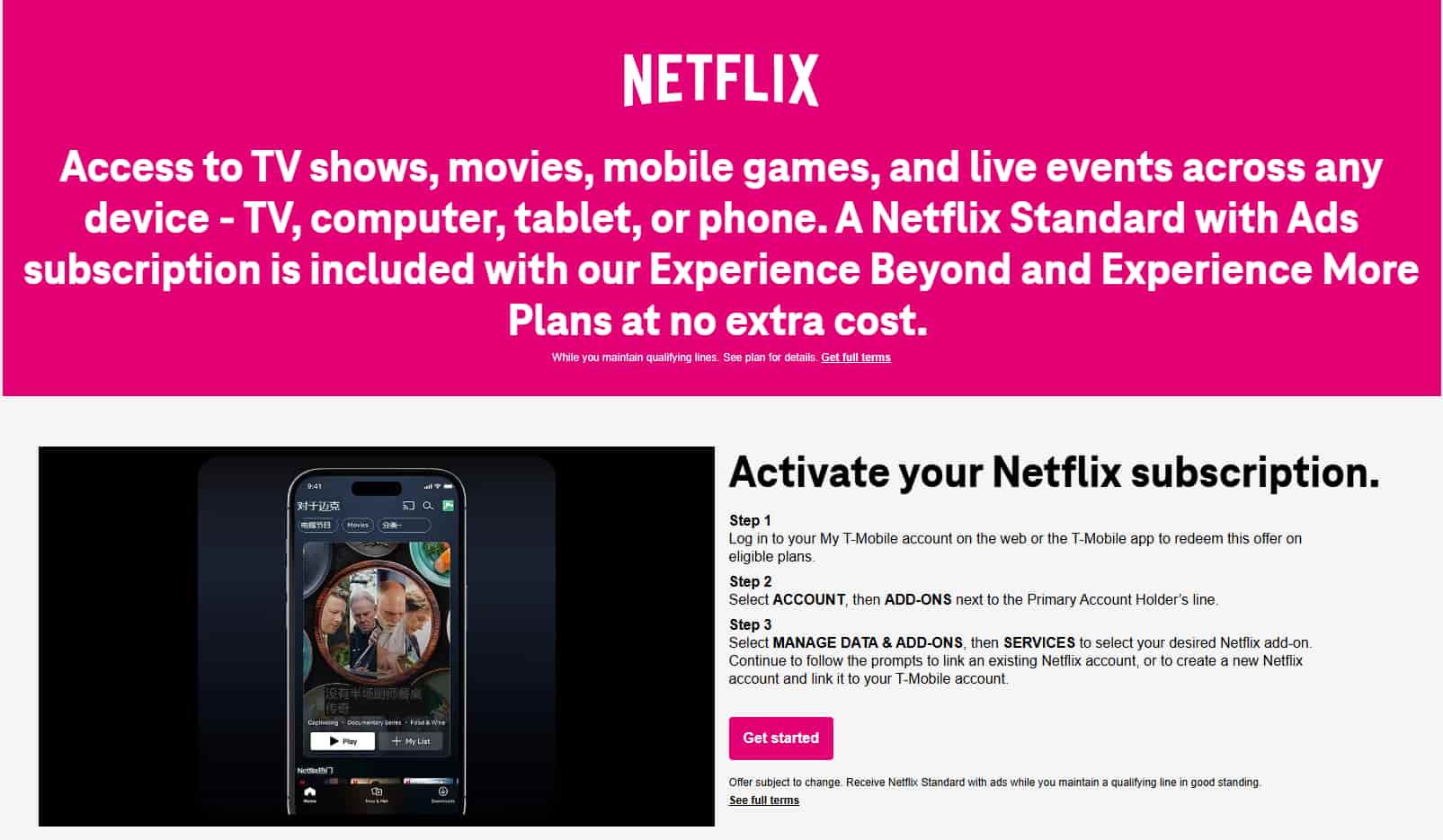 Image 2: T-Mobile: Free Netflix with Your Plan