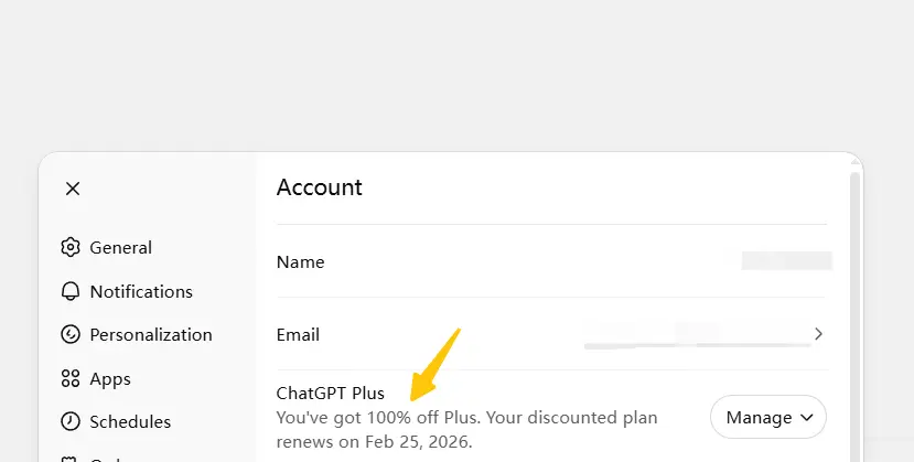 Изображение 2: ChatGPT Plus, бесплатное предложение по отмене отмены на месяц