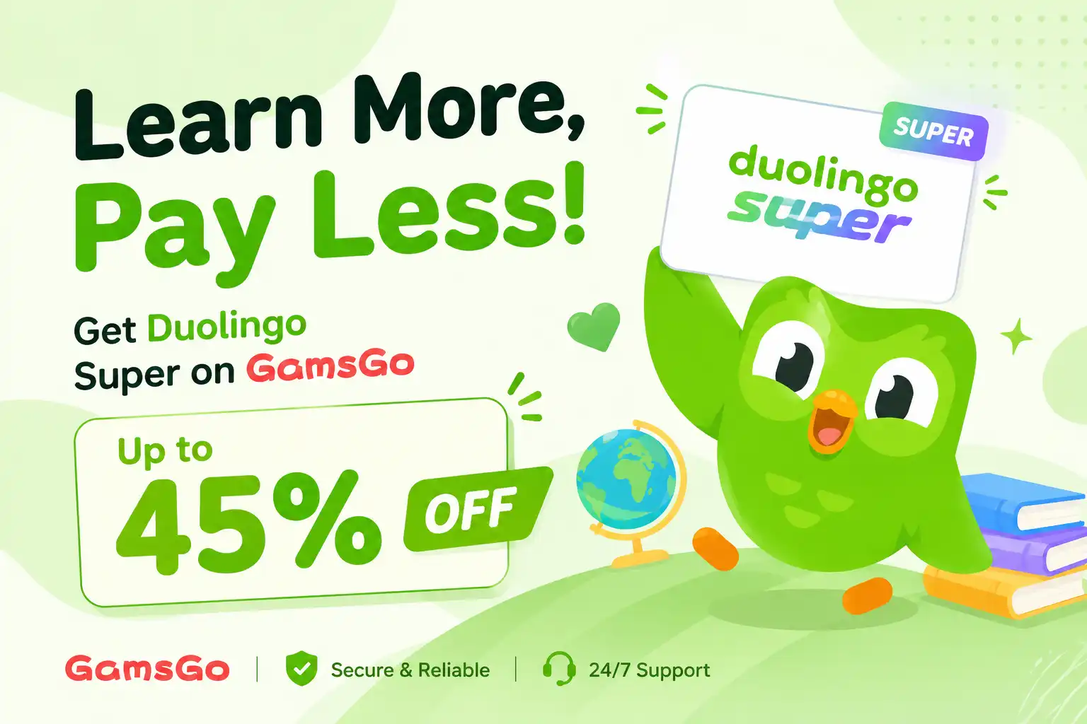 Image 1: how much is Super Duolingo