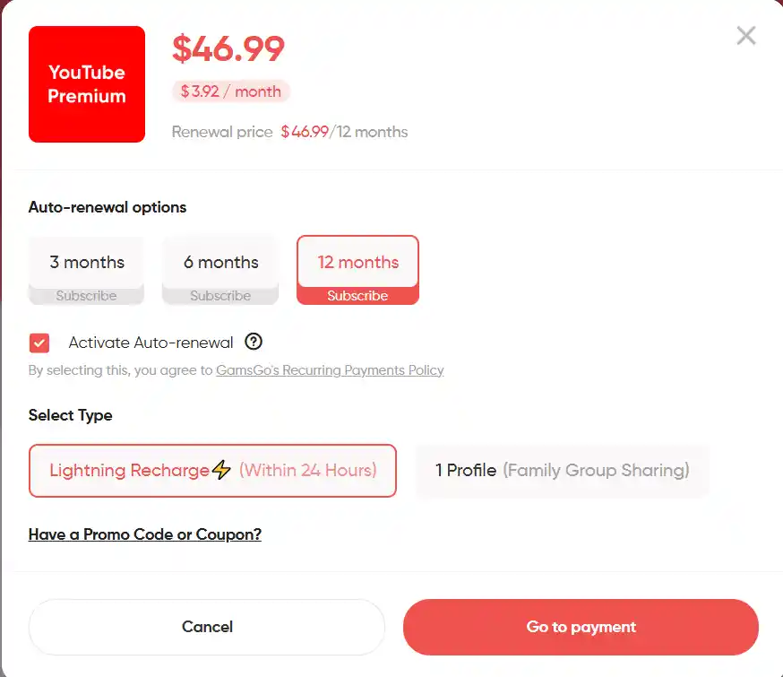 Image 3: youtube premium family