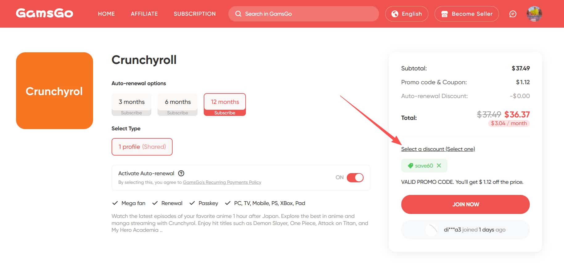 Image 4: how much does a crunchyroll membership cost