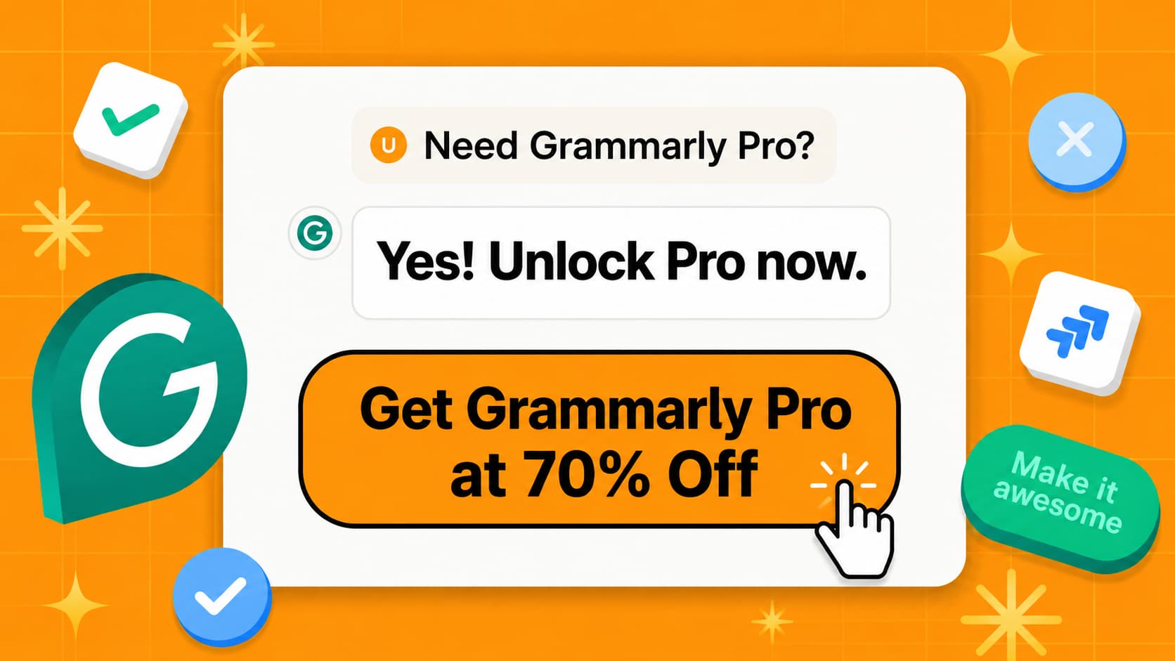 Image 1: free grammarly pro