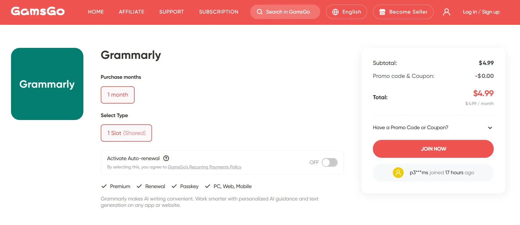 Image 4: grammarly pro free