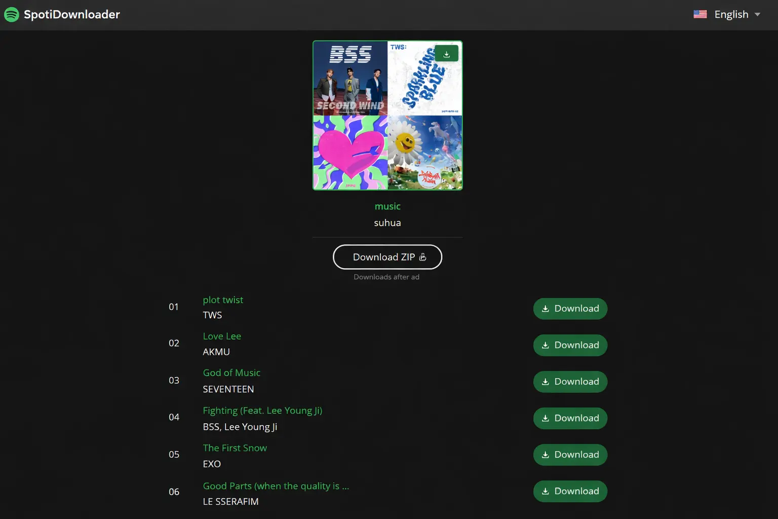 Изображение&nbsp;3. Загрузите музыку из Spotify бесплатно