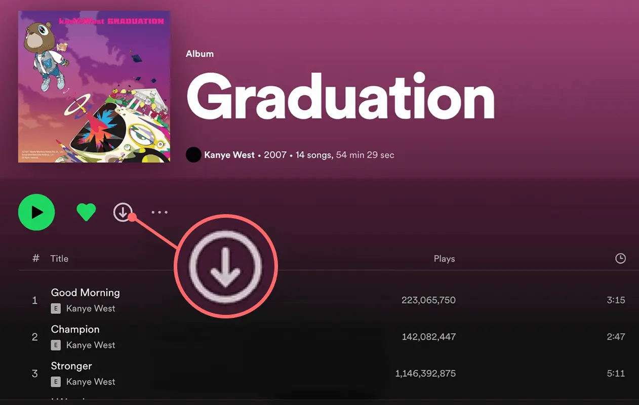 Изображение 1: пошаговое руководство по загрузке плейлиста Spotify