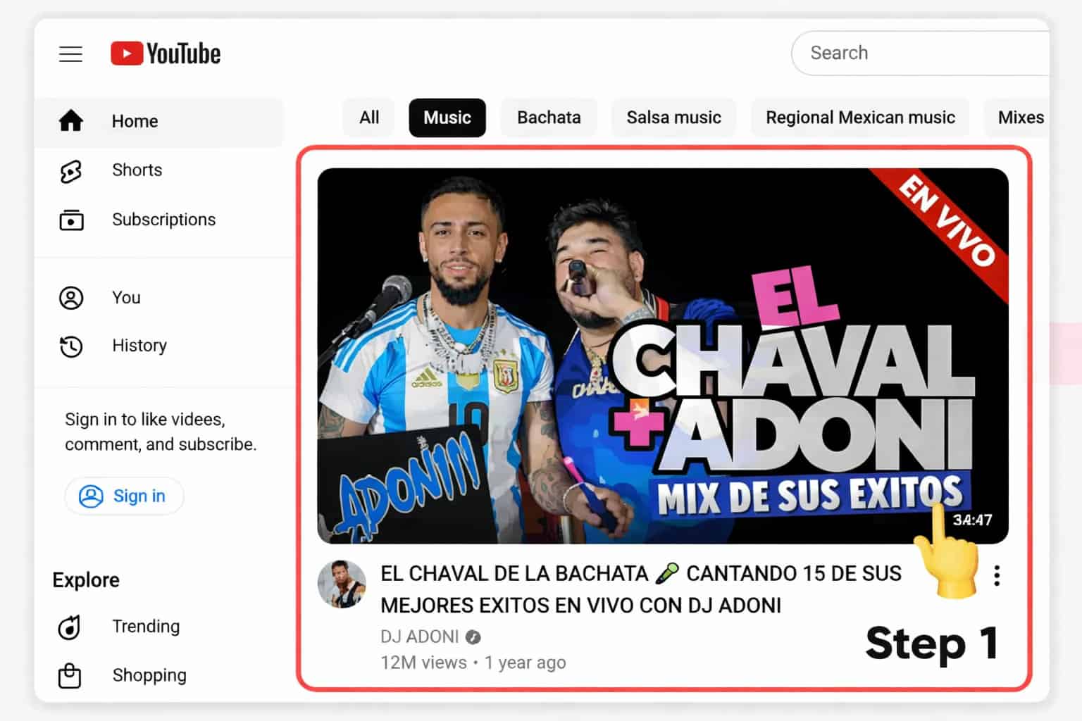 Изображение 7: извлечение аудио из видео YouTube