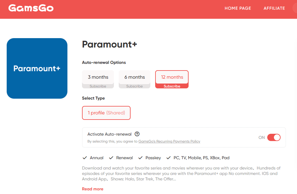 Изображение 1: Самый дешевый способ получить Paramount Plus