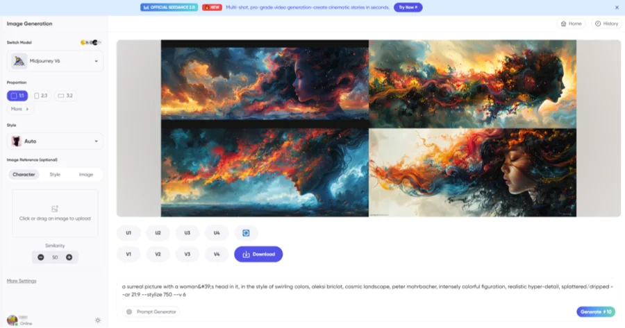 Изображение 8: Midjourney ai art