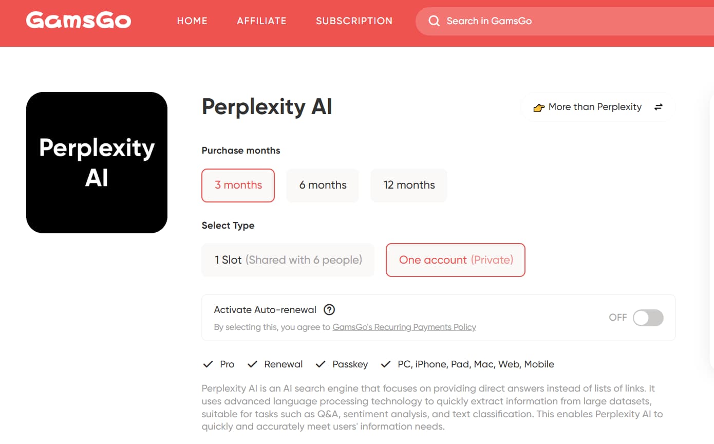 Изображение 2: как получить Perplexity Pro бесплатно