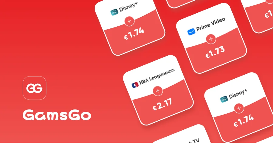 Изображение 2. Доступная подписка на Amazon Prime Video через GamsGo