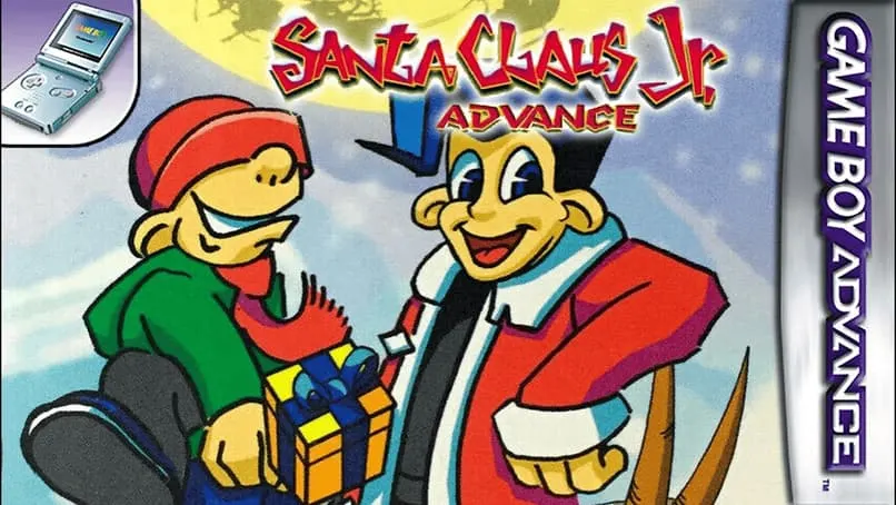 Image 8: Santa Claus Jr Advance GBA winter level