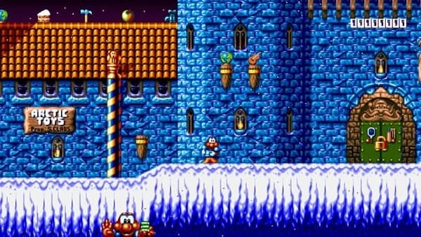 Image 5: James Pond II Christmas toy factory level