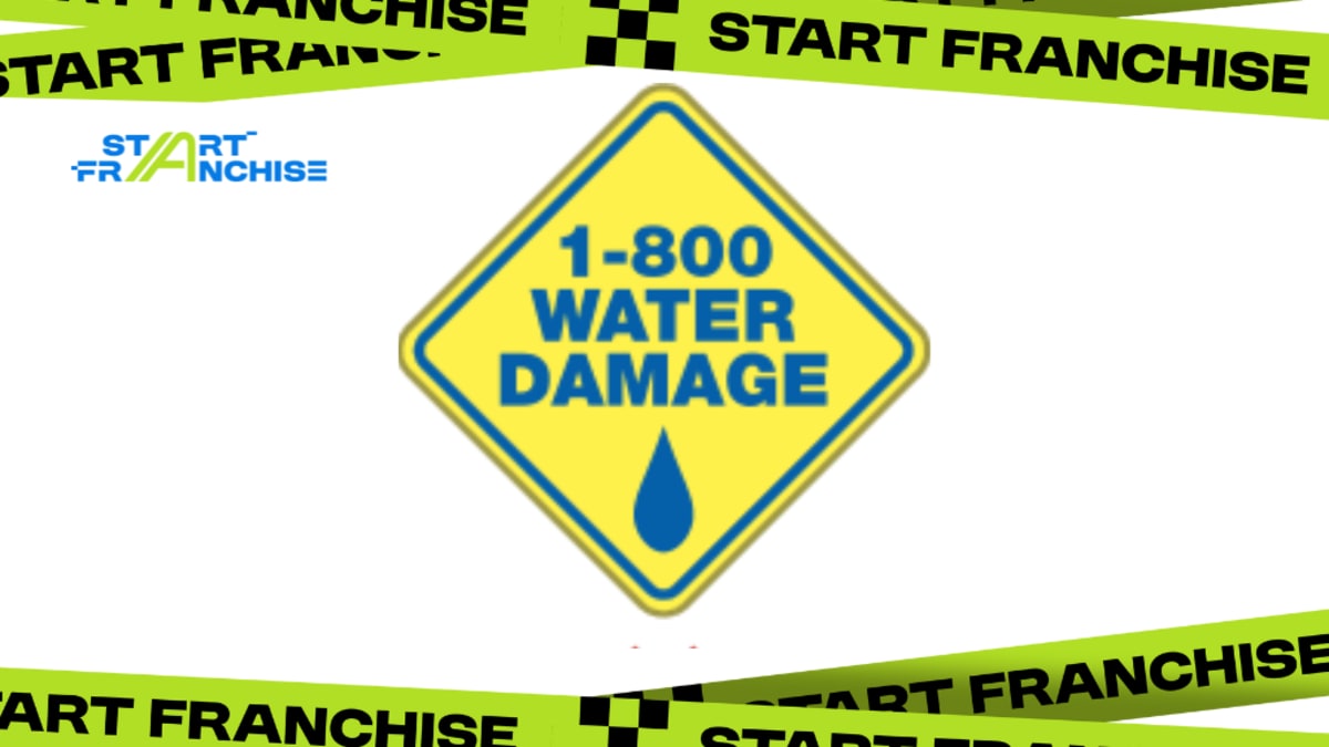 Franchise 1-800 Water Damage, A Premier Investment Opportunity in the $210 Billion Restoration Industry #StartFranchise