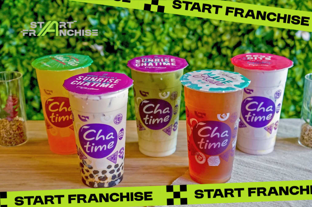 Peluang Usaha Franchise Chatime Teh susu  boba kekinian yang sudah lama berdiri #StartFranchise