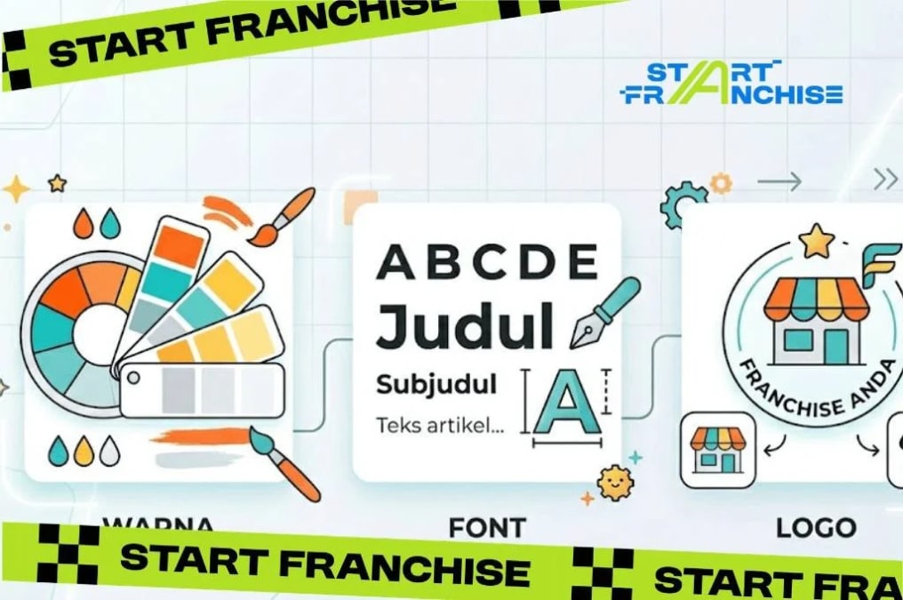 Panduan Warna, Font, dan Logo untuk Bisnis Franchise yang Mudah Diingat dan Dipercaya Konsumen #StartFranchise