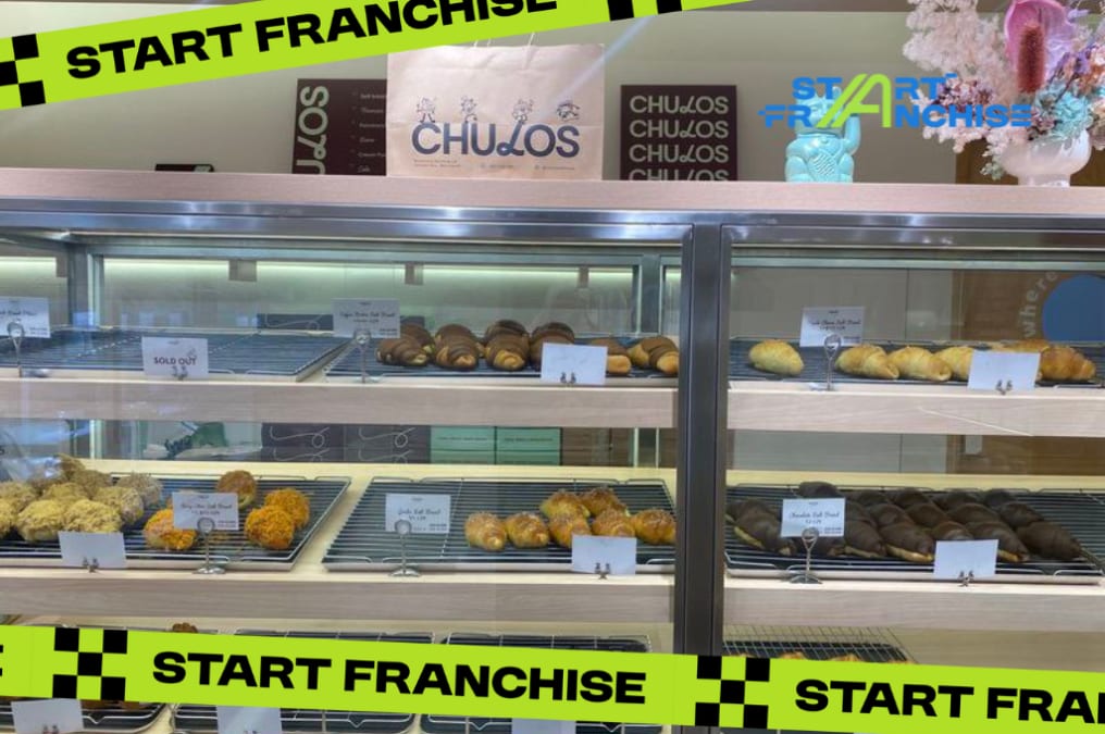 Peluang Usaha Franchise Chulos Bakehouse Roti dan Dessert Korea Kekinian #StartFranchise