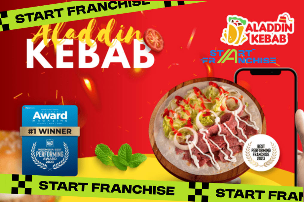 Peluang Usaha Kemitraan Aladdin Kebab, Usaha Cemilan Kekinian Tanpa Royalty Fee #StartFranchise