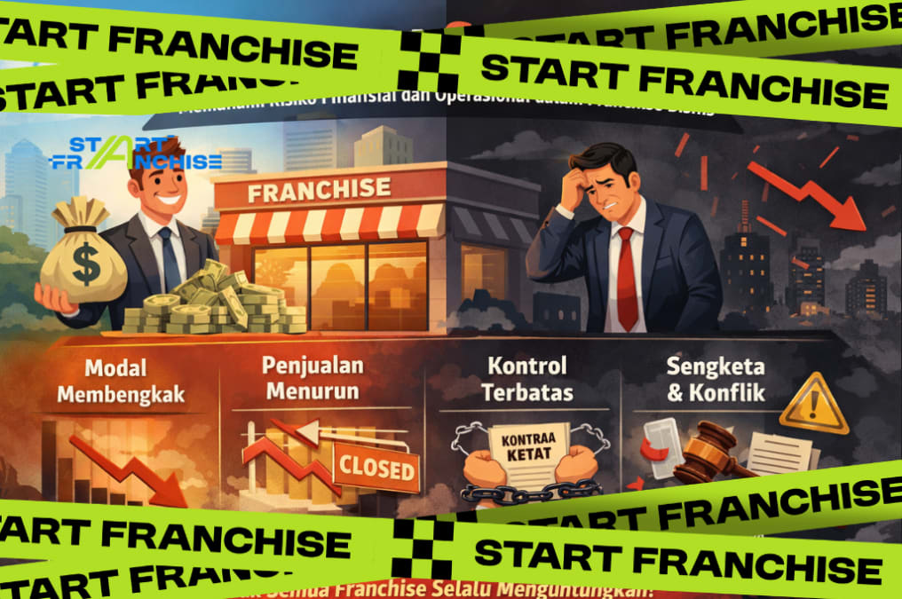Waspada Sisi Gelap, Memahami Risiko Finansial dan Operasional dalam Franchise Bisnis