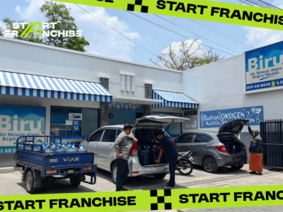 Franchise Air Minum Biru