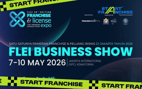 Bosan Kerja Kantoran? 100+ Peluang Bisnis Siap Tunggu Kamu di FLEI EXPO 2026 #StartFranchise