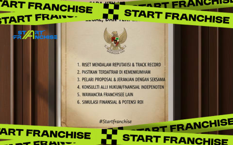 Cara Jitu Memilih Franchise yang Aman, Legal, dan Terpercaya #Startfranchise