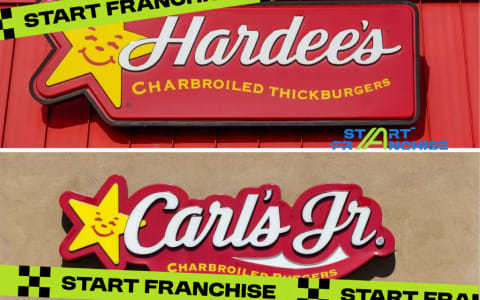 Carl’s Jr. and Hardee’s Franchise, Same Logo but Different Name and Marketplace #StartFranchise